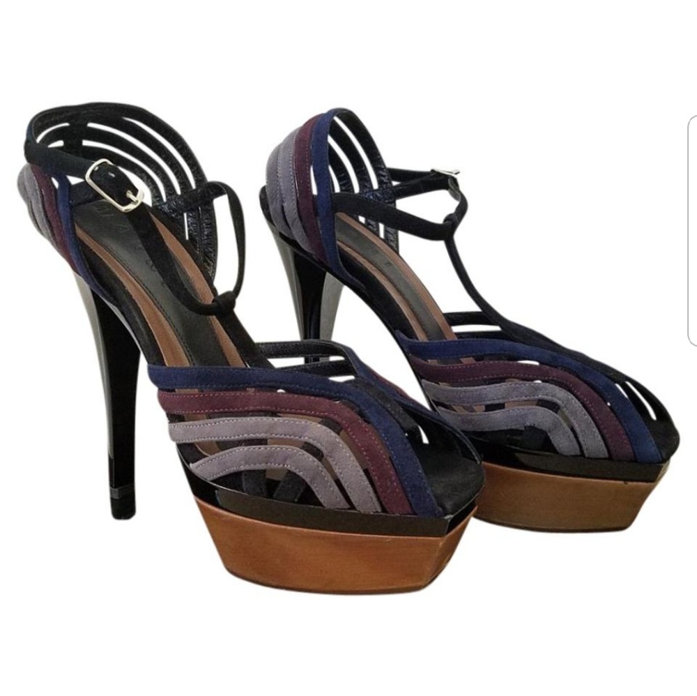 Marni stacked stiletto heel